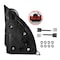 Spec-D Tuning 03-15 Ford F250 Super Duty Towing Mirrors Black- Amber Signal Manual RMX-F25003G2-M-FS - alternate 6